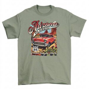 Arizona Classic 57 Chevy Route 66 T-Shirt