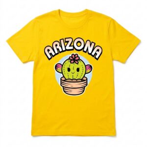 Arizona Baby Cactus T-Shirt Adult Unisex