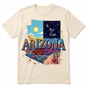Arizona Day and Night Desert T-Shirt