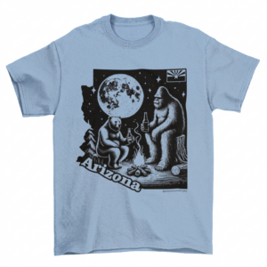 Arizona Bigfoot & Bear Moonlight Buddies T-Shirt