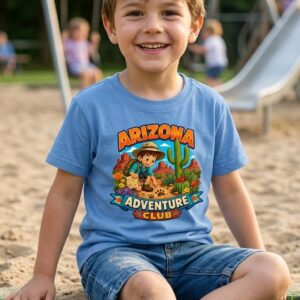 Arizona Adventure Club Kids Desert Explorer Graphic T-Shirt