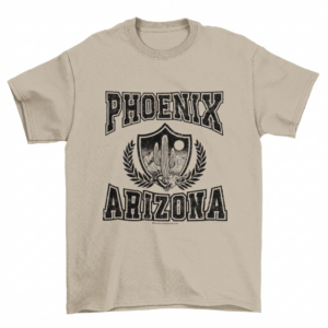 Vintage Phoenix Arizona Collegiate Emblem T-Shirt