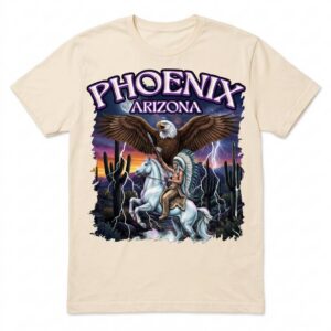 Phoenix Arizona Thunder Ride Eagle Desert Tee
