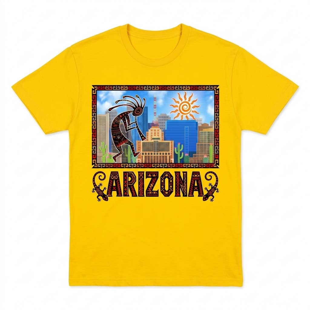 Arizona Valley Of The Sun City T-Shirt - Image 4