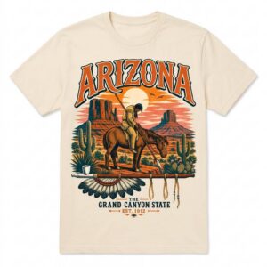 Arizona Native American Horse Rider T-Shirt