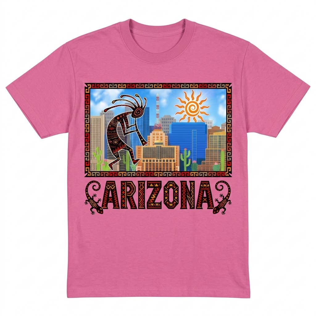 Arizona Valley Of The Sun City T-Shirt - Image 2