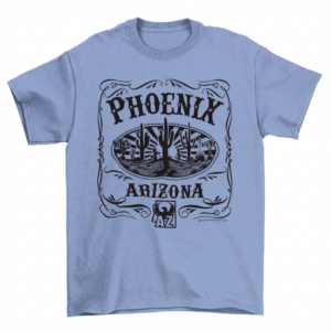 Phoenix Arizona Desert Wild West Whiskey T-Shirt