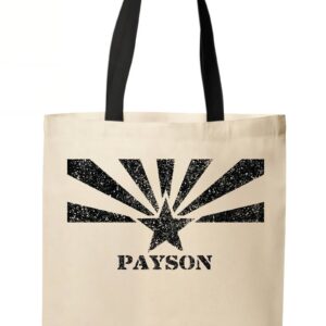 Arizona State Flag Payson Tote Bag