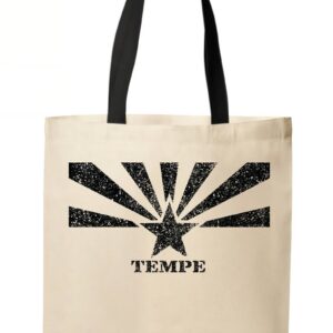 Arizona State Flag Tempe Tote Bag