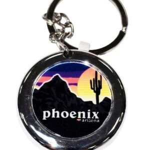 Phoenix Arizona Measuring Tape Keychain