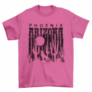 Phoenix Arizona Desert Coyote Landscape T-Shirt