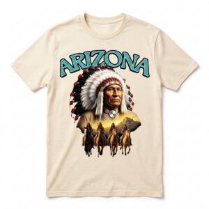 Arizona Native American Chief & Horse Riders