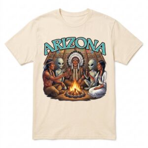 Southwest UFO Native Inspired Graphic Souvenir Tee