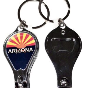 Arizona Nail Clipper Bottle Opener Keychain