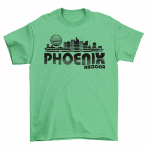 Phoenix Retro City Sunset T-shirt