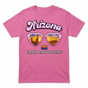 Arizona Heart Sunglasses Vibes T-Shirt