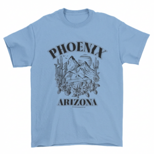 Desert Mountain Landscape Phoenix Arizona T-Shirt