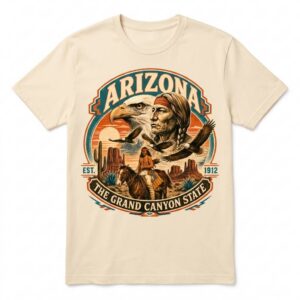 Arizona Native American & Bald Eagle T-Shirt