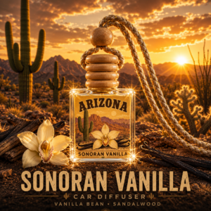 Sonoran Vanilla Car Diffuser – Warm Vanilla