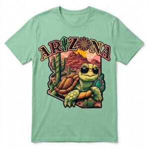 Phoenix Arizona Turtle Stay Cool in the Desert T-Shirt