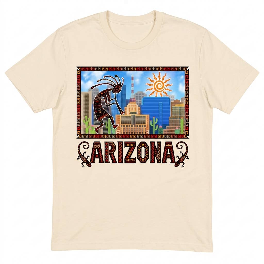Arizona Valley Of The Sun City T-Shirt - Image 6