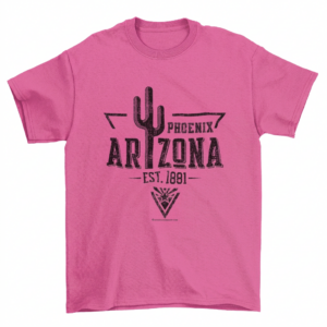 Phoenix Arizona Cactus Triangle Est. 1881 T-Shirt