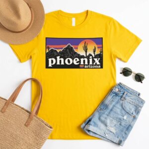 Phoenix Sunset Cactus T-Shirt