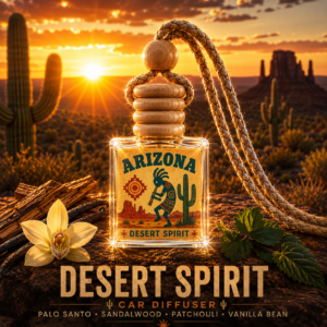 Desert Spirit Car Diffuser – Woods & Vanilla