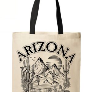 Desert Mountain Landscape Phoenix Arizona Tote