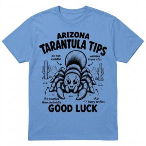 Arizona Tarantula Tips Kids Tee | Funny Southwest Spider