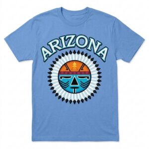 Arizona Tribal Sun Mask T-Shirt