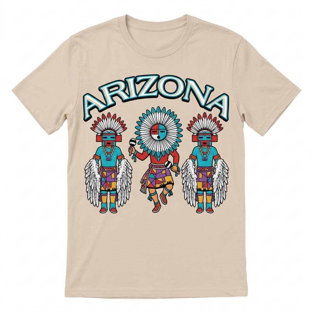 Arizona Kachina Dancer T-Shirt - Image 2