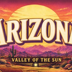 Arizona Valley of the Sun License Plate