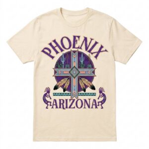 Phoenix Arizona Southwestern Cross Graphic Tee