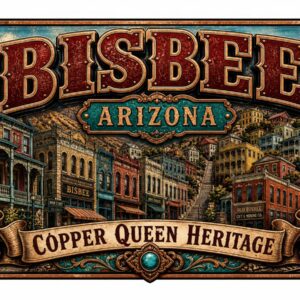 Bisbee Arizona Copper Queen Heritage License Plate