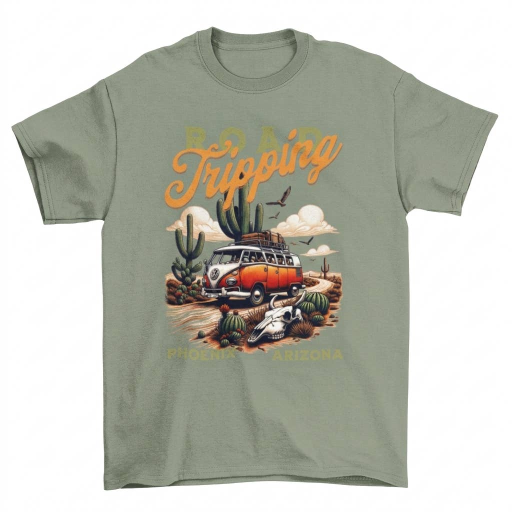 Phoenix Arizona Road Tripping T-Shirt - Image 8
