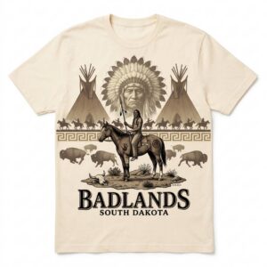 Vintage Southwest Western Desert Graphic Souvenir Tee