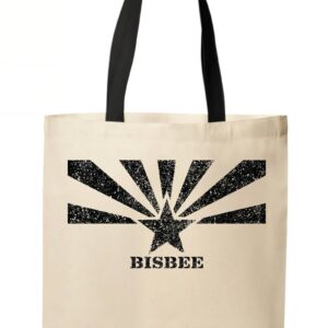 Arizona State Flag Bisbee Tote Bag
