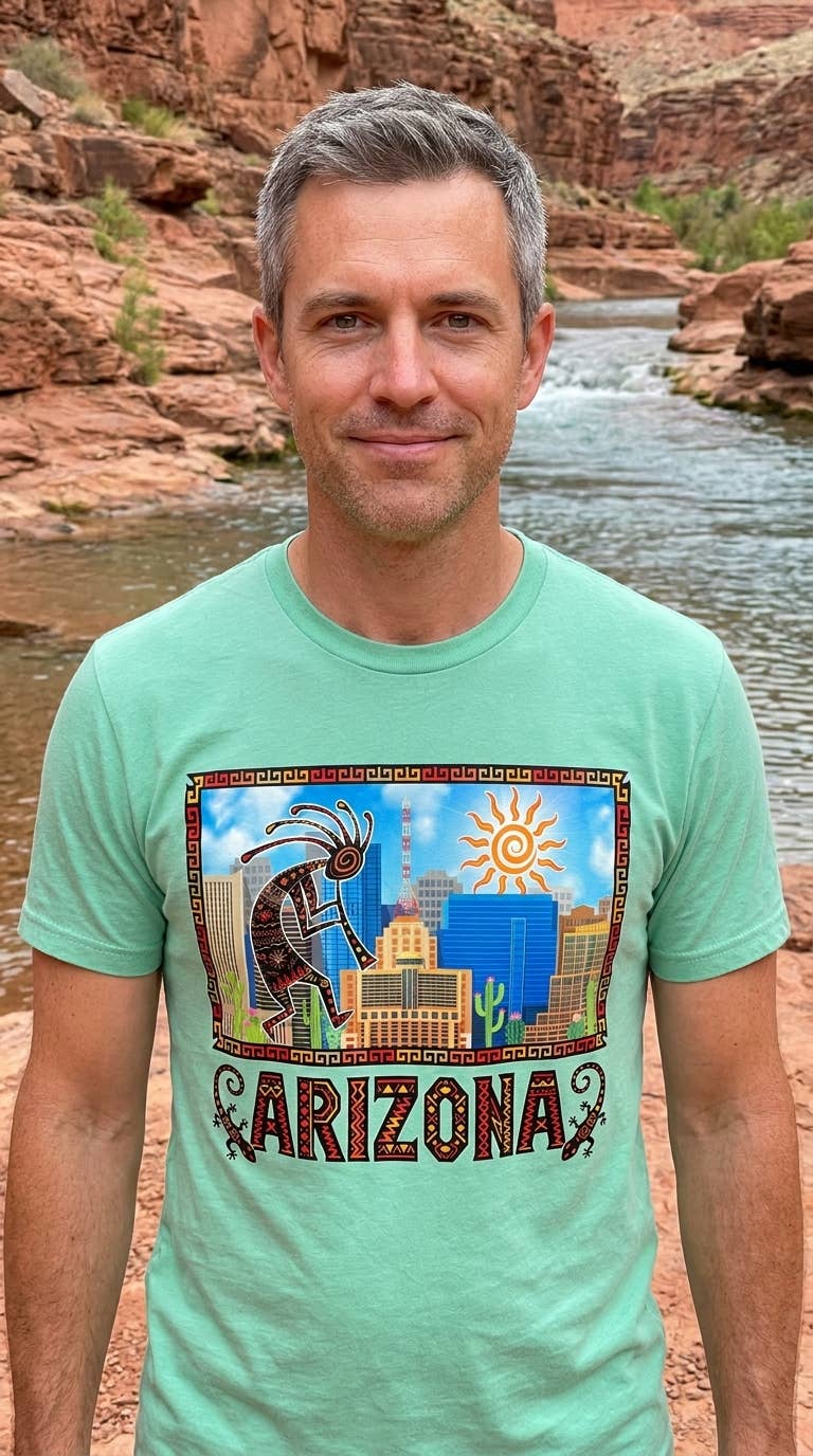 Arizona Valley Of The Sun City T-Shirt - Image 8