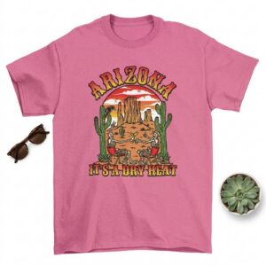 Kick Back in Arizona's Dry Heat Skeleton T-Shirt