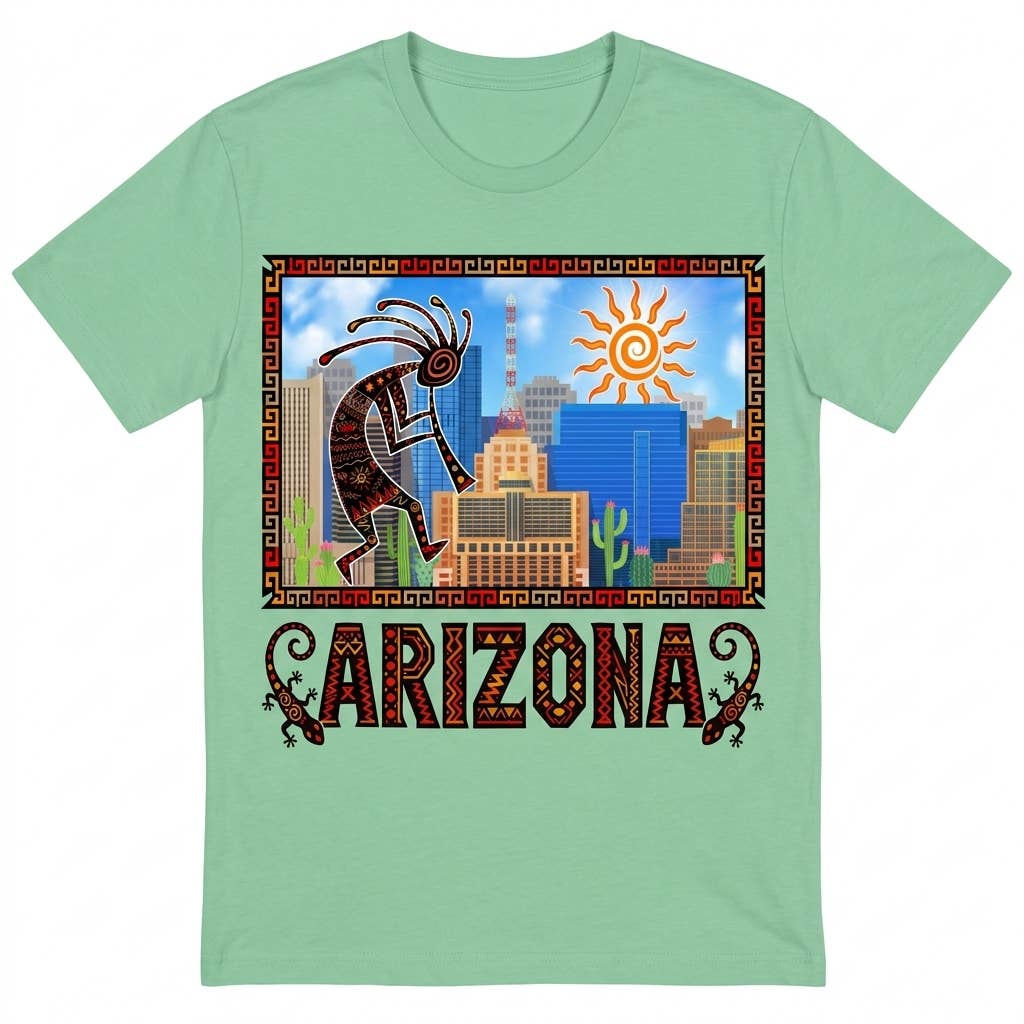 Arizona Valley Of The Sun City T-Shirt - Image 5