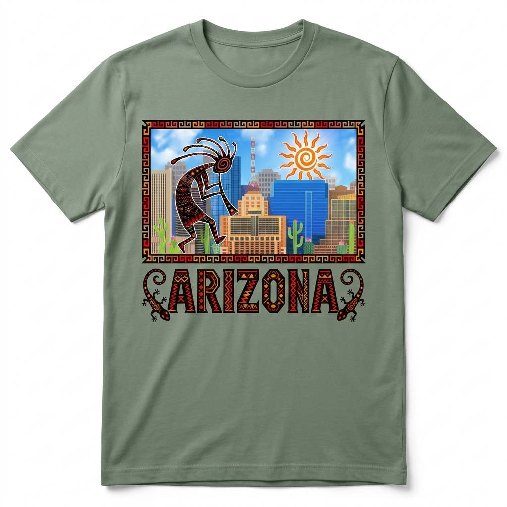 Arizona Valley Of The Sun City T-Shirt - Image 7