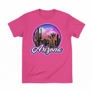 Retro Desert Vibes Arizona Sunset T-Shirt