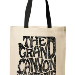 Arizona State Map the Grand Canyon State Wave Tote