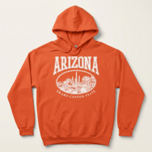 Arizona Grand Canyon State Hoodie Classic Collegiate White