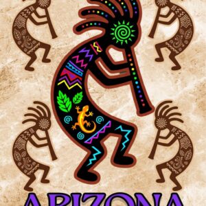 Kokopelli Arizona 2x3 Magnet