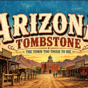 Tombstone Arizona Wild West License Plate